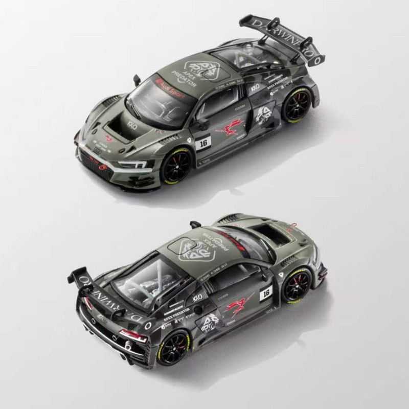 Valkyrie Darwinpro Kiloworks 1/64 Audi R8 Lms Gt3 Evo Ii Alloy Car Model