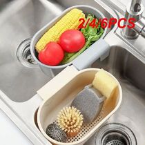 2 4 6PCS Accessories Food Catcher Waste Storage Hanging