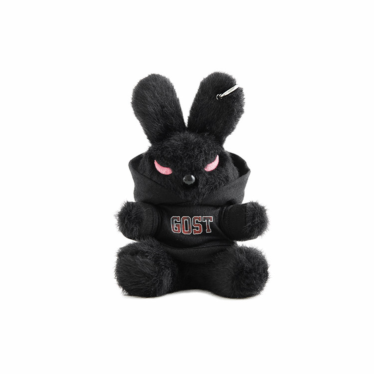 GOST Exclusive IP Embroidered Eyes and Iron Ring Decoration Punk Doll Evil Cute Devil Rabbit Daemon Vex
