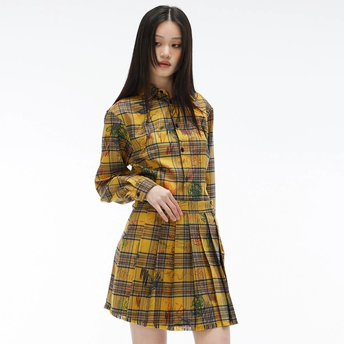 Tide, юбка в складку, в американском стиле, 2024 года