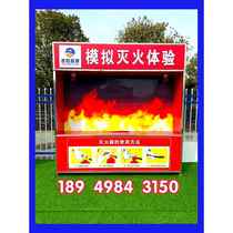 Construction site safety experience area safety experience hall equipment source manufacturer safety helmet hits falling object from high altitude