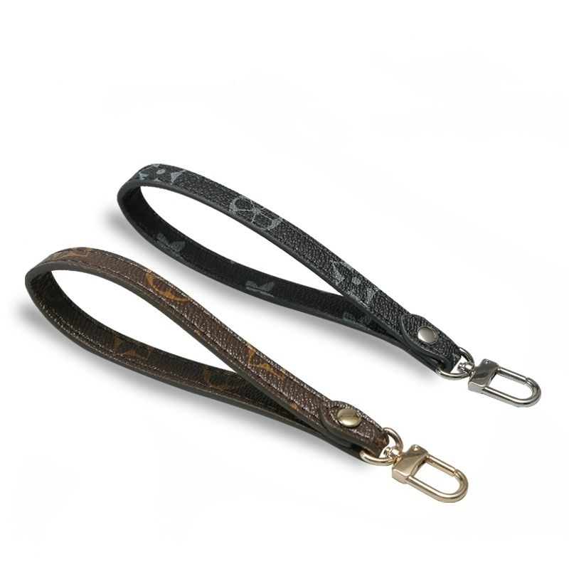 Suitable for Lv Toiletry Bag, Presbyopic Leather Wrist Strap, Men's Clutch Bag, Hand Strap, Cowhide Hand Accessories, Replaceable