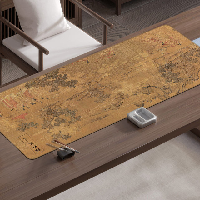 New Chinese Zen tea set, absorbent tea towel, waterproof tea table insulation mat, table mat, dry foam mat, fabric coaster