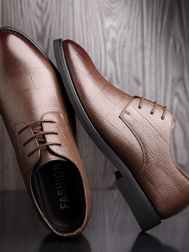 Классический костюм для кожаной обуви, летняя дышащая повседневная обувь в английском стиле с заостренным носом, мягкая подошва