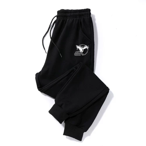 Осенние повседневные брюки, утепленные удерживающие тепло штаны, большой размер