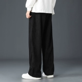 Ретро повседневные брюки, осенние демисезонные штаны, в американском стиле, свободный прямой крой, изысканный стиль