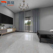 Acoustic Emperite Floor Sticker PVC composite Self-adhesive stone plastic ground plate leather reinforced waterproof anti-slip abrasion-proof thickened bedroom