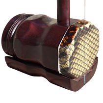 Fanchao brand small leaf rosewood flat octagonal erhu instrument is handmade using dry polishing process