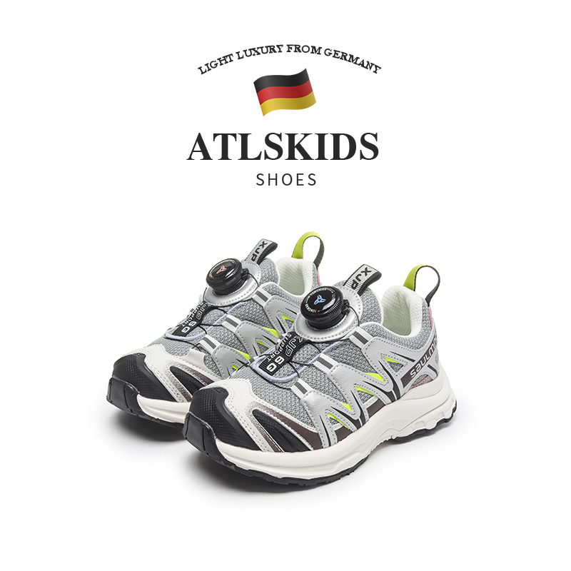 Saulmnokids Children's Shoes Hiking Shoes Kidsren's Sports Shoes Non-Slip Spring and Autumn Girls' Mesh Shoes Boys' Shoes Single Mesh