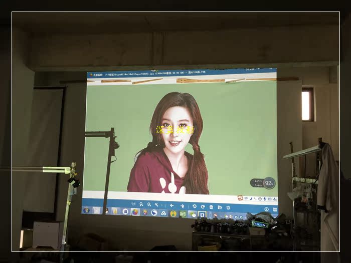 Sanyo xu105 máy chiếu đã qua sử dụng Sanyo máy kỹ thuật độ sáng cao xu106 4500 lumens HD office