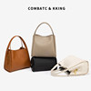 Combatc&Kking First-Layer Leather Bag 2025 New Large-Capacity Handbag Crossbody Tote Mom Bag Gift