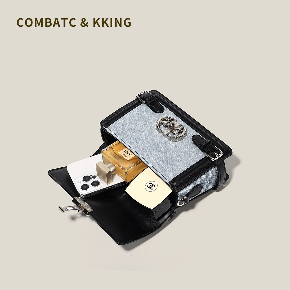 Combtc&Kking Chinese Valentine's Day Gift for Girlfriend, Birthday Gift Bag, Women's 2025 New Crossbody Bag for Work, Small Tote Bag