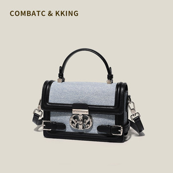 Combtc&Kking Chinese Valentine's Day Gift for Girlfriend, Birthday Gift Bag, Women's 2025 New Crossbody Bag for Work, Small Tote Bag