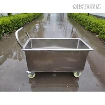 Stainless steel mop pool finished mop pool mop pool mop pool rectangular stainless steel pool water tank transfer