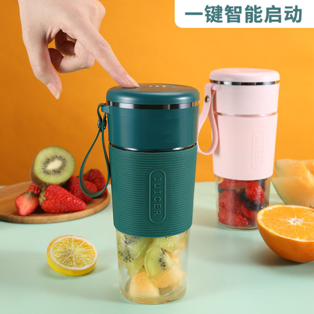 ໂຮງງານສະຫນອງໂດຍກົງ juicer ຂະຫນາດນ້ອຍໃນຄົວເຮືອນ USB ສາກໄຟໄຮ້ສາຍ Portable ຢ່າງເຕັມສ່ວນອັດຕະໂນມັດ juicer ເຄື່ອງນ້ໍາ mini