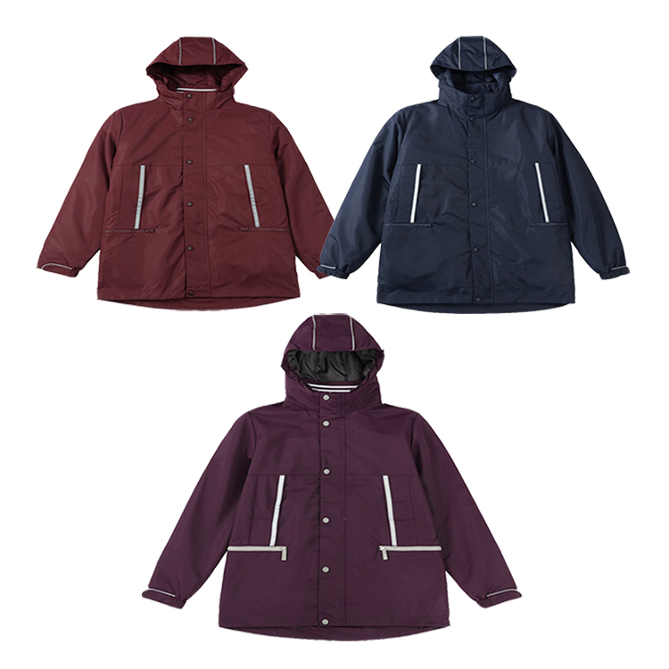 Winter Red Windbreaker for Boys and Girls, Warm Cotton Jacket, School Uniform for Primary and Secondary School Students, Tsinghua Purple Coat with Cotton Lining Winter Red Windbreaker for Boys and Girls, Warm Cotton Jacket, School Uniform for Primary and Secondary School Students, Tsinghua Purple Coat with Cotton Lining