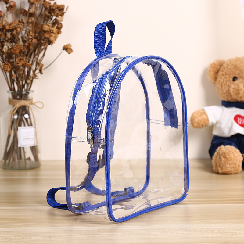 Children's Day Pvc Transparent Backpack Toy Snack Storage Waterproof Large Capacity Small Backpack Children's Day Pvc Transparent Backpack Toy Snack Storage Waterproof Large Capacity Small Backpack