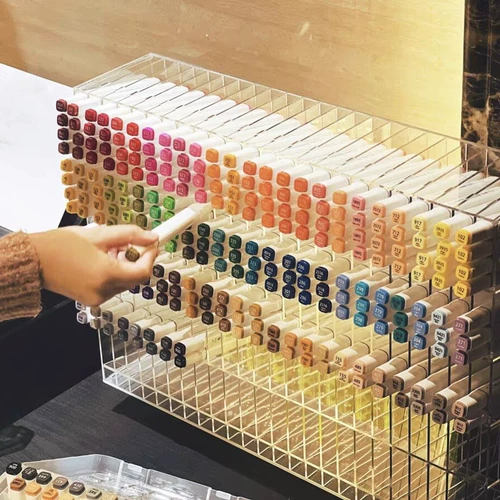 Маркер, система хранения, акриловые канцтовары, настольные мелки для карандашей