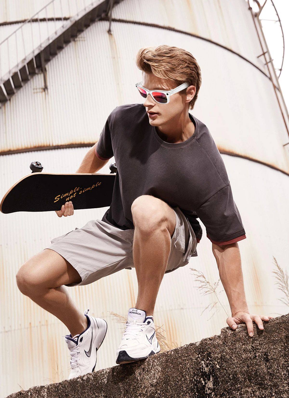 Умные очки new 800w camera ai glasses men color-changing smart translat 007