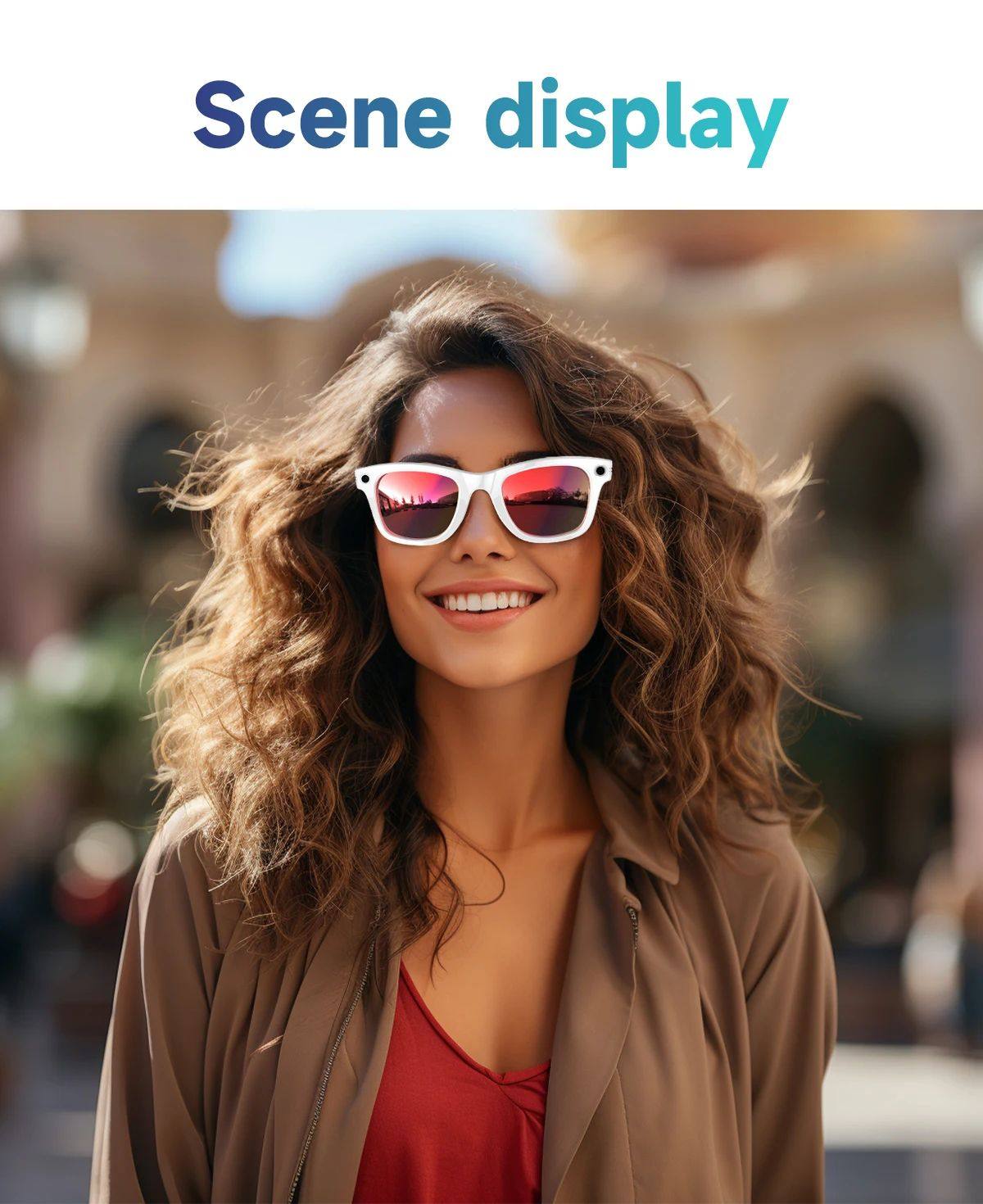 Умные очки new 800w camera ai glasses men color-changing smart translat 007