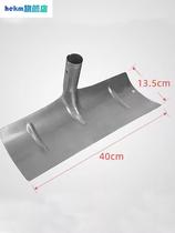 Manganese steel large number wide hoe mixed concrete cement sand stone material squeegee construction site with a shovel soil weeding tool mixed with rake