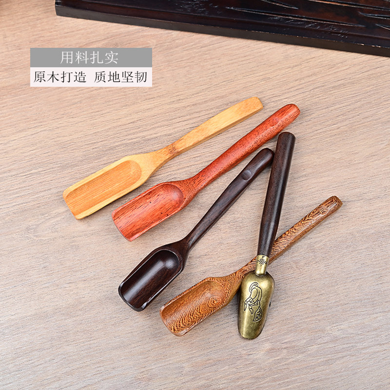 品茗高手必藏！黑檀木茶匙：优雅与实用并存的茶道利器？-茶匙-淘宝好物网