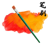 Huadehaojia decorative oil paint pen nylon hair watercolor gouache acrylic industrial pen paint brush paint pen No. 6-12