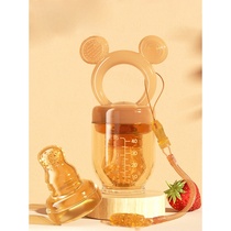 Shixi baby fruit food supplement bite bag fruit and vegetable fun baby juice artifact bite play teether molar stick