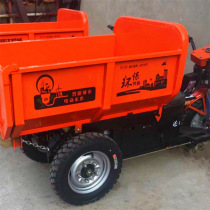 Chengde three-wheeled ash bucket truck for construction engineering large cavalry for transporting bricks and concrete construction site electric transport vehicle