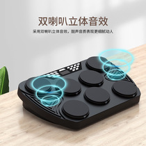 Kehuixing ED01 new strength drum jazz drum multi-functional childrens practice device electronic drum set drum