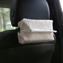 Simple car tissue box tissue bag car seat car tissue bag tissue box new product