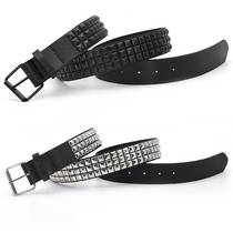 Pyramid Fashion Rivet Belt MenWomens Studded Belt Punk Roc