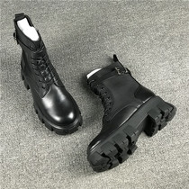 The cows are shipped from Russia. First-layer cowhide Martin boots. Fur-in-one warm snow boots. Cold-resistant thick-soled cotton shoes.