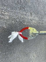 Sanitation garbage clips with long handles for cleaning toilet field pickup tools extended sea anti-slip pliers