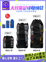 Football net bag net bag basketball volleyball training equipment bag large ball bag bag large net bag large capacity storage bag ball pocket