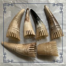 Yellow horn white horn shampoo comb horn health massage comb
