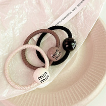 Zhao Liyings same high ponytail rubber band womens hair tie 2023 new high-end hair ring elastic and durable headband hair rope