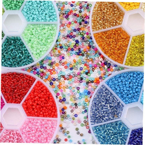 Wholesale 2mm Czech Glass Seed Beads Belt box set charm seed