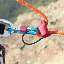 Xinda outdoor high-altitude descent device high-rise descent device ATC protector speed descent cable descent device rock climbing equipment supplies