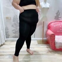 Fat Fairy Yingying Modal 260 pounds large stretch leggings spring and autumn thin anti-pilling high-waisted one-piece pants