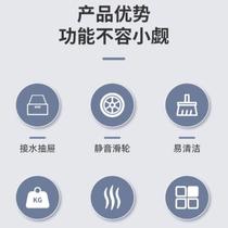 Flower pot tray with wheels mobile base to collect water flower tray bottom flower stand bottom plastic flower box hidden universal wheel disc