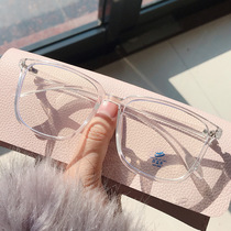 Anti-blue light glasses 20308 womens flat glasses blue light computer goggles retro glasses frame womens square frame