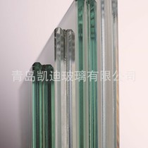 6 38mm 10 38mm clear PVB film tempered laminated glass for construction and real estate