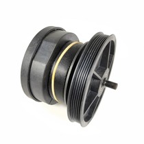 Rowing machine resistance system pull-back device stacked spring group magnetic rowing machine webbing rebound system fitness equipment