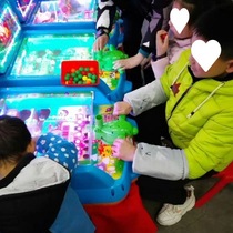 Spot quick power play city entertainment equipment manufacturer direct sales cannon amusement park machine plastic box stall machine Zhewa marbles