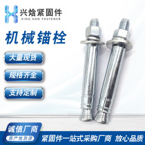 High-strength mechanical anchor expanded hole type mechanical anchor single-tube mechanical anchor double-tube mechanical anchor self-cut bottom anchor