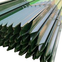 Solid column breeding net triangular fence column cattle fence anti-rust column Y-shaped column solid steel column*