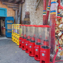 Scan QR code to pay gashapon machine event warm-up coin-operated gashapon machine double-layer childrens commercial gashapon toy