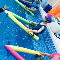 Parent-child swimming beginner childrens A-frame paddling floating board Professional training teaching aids A-shaped board New style water board