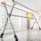 Stainless Steel Drying Rack Car Wash Shop Floor Mat Storage Rack Mobile Hair Salon Suitable Towel Rack Large